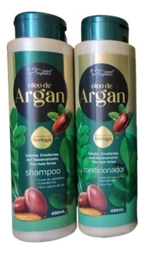 Shampoo+ Condicionador Óleo De Argam Para Cabelos Ressecados