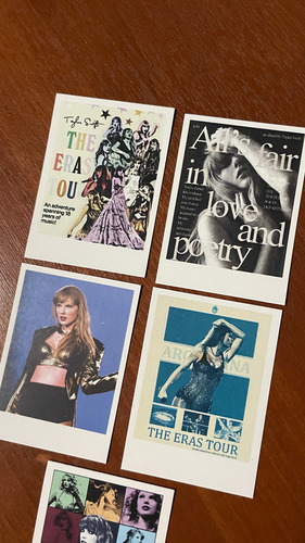 5 Polaroids 5x7 Taylor Swift Ideal Deco Celular Papel 300gr