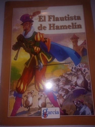 El Flautista De Hamelín Libro Infantil Plaquette Ilustrado