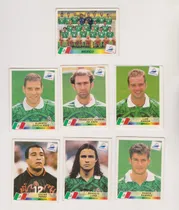 Comprar Lote 7 Figurita Mexico Mundial Francia 1998