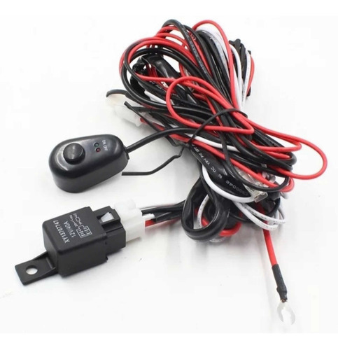 Imagen 1 de 2 de Kit Cableado Ramal Barras Led Neblineros Auxiliares Botón