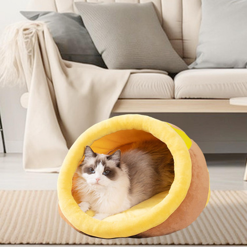 Cama Para Dormir Para Gatos Lindos, Cama Para Mascotas De L