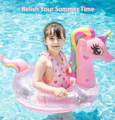 Flotador De Piscina Umbworld Unicorn Para Bebés De 0 A 8 Año