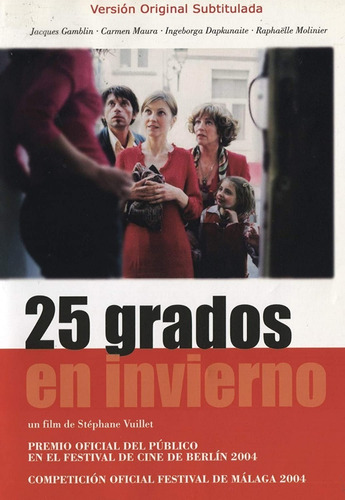 25 Grados En Invierno-un Filme De Stephane Vuillet-dvd 2005