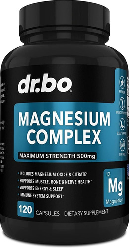 Complejo De Magnesio 500mg Dr. - Unidad a $1639