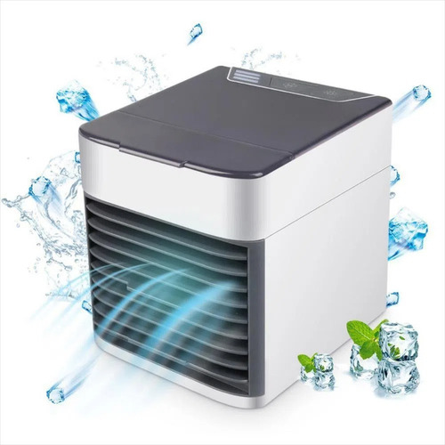 Imagen 1 de 9 de Ventilador Frio Mini Aire Acondicionado Portátil Usb