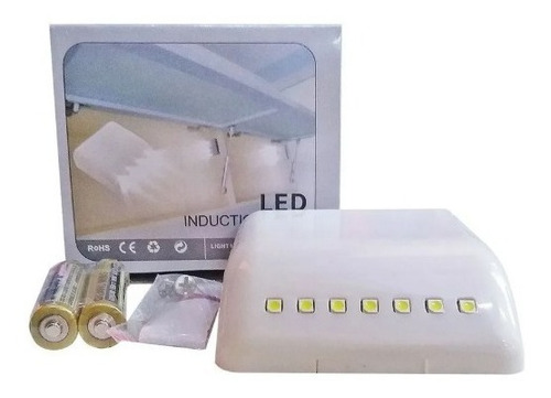 Luz Led Sensor Iluminación Alacena Mueble Cocina Hogar Tuyu Luz Blanco Frío