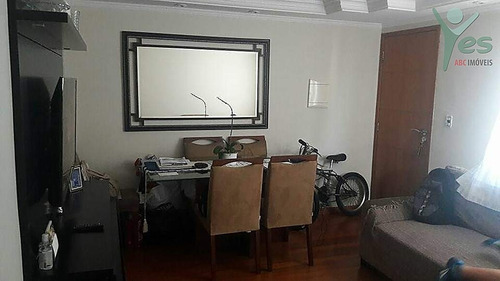 Imagem 3 de 15 de Ref.: 2156 - Apartamento Com Condomínio 2 Quartos Sendo 1 Suíte E 01 Vaga No Camilópolis,santo André - Sp - 2156