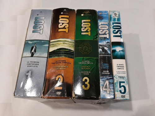 Lost Temporadas 1, 2, 3, 4 Y 5 Completas Nacional Excelente