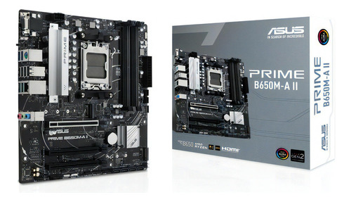 Placa Mae Asus Prime B650m-a Ii Am5 Micro Atx Hdmi Ddr5 