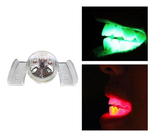 // A Diente Iluminado Boquillas Luminosas Led Iluminan Año