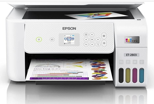Impresora Epson Ecotank Et 2803 Multifuncional Color Wifi