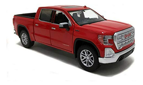 2019 Gmc Sierra 1500 Slt Crew Cab Pick-up Rojo 1 / 24-1 / 27