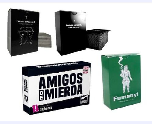 Amigos De Mierda + Con Eso No Se Jode 1 Y 2 + Fumanyi