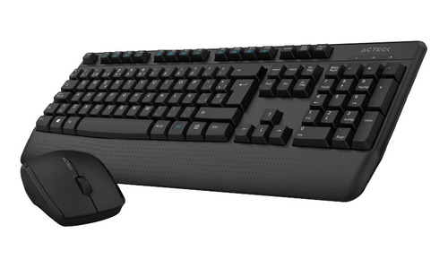 Combo 2 En 1 Acteck Teclado Mouse Inalámbrico  Mk465 