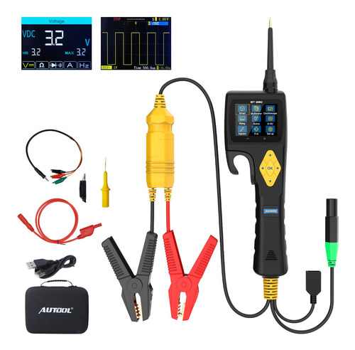 Multímetro Osciloscopio Inyector Laboratorio 100v 18a Autool