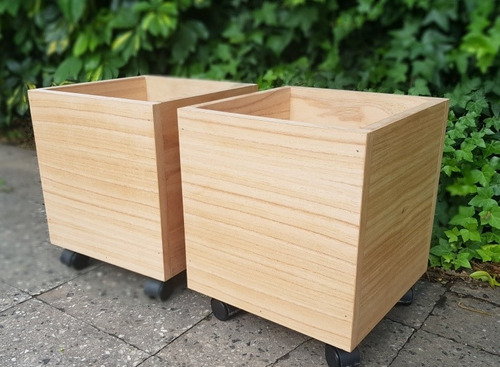 Caja Cajon Rueda Cubo Organizador Paraíso Montessori Carrito