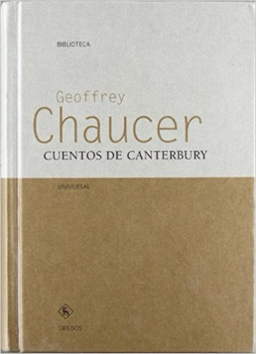 Libro Cuentos De Canterbury *cjs