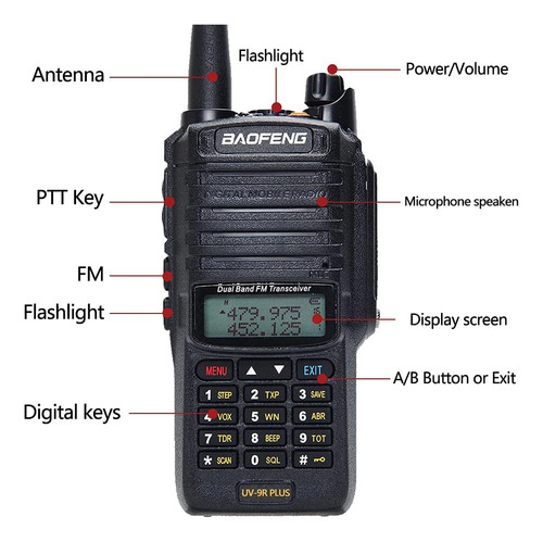 Baofeng Uv9r Plus Tri 8w Walkie Talkie Âââactual...