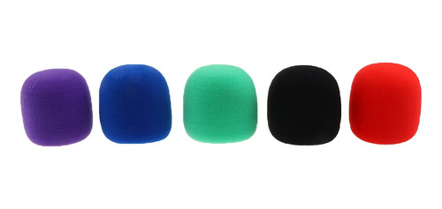 10 Unids / Set Cubierta De Micrófono De Esponja De