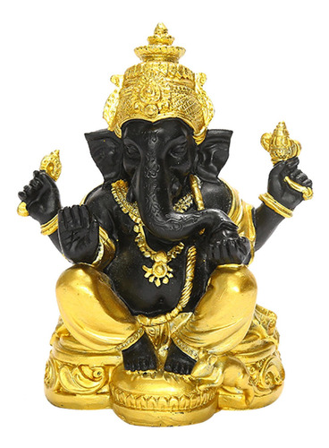 Estatuilla Rara De Ganesha Elefante Dios Buda Decorativa