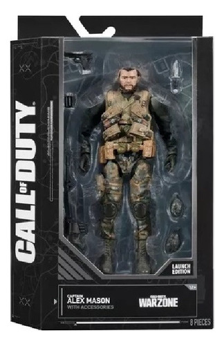 Call Of Duty Figura Captain Alex Mason Jazwares Warzone