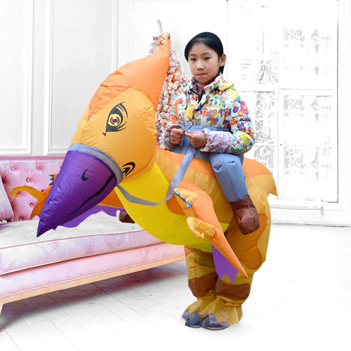 Inflável Dinossauro Fantasia Crianças Blow Up Vestido Fantas