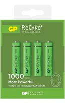 Comprar Pilas Recargables Aaa 950 Mah Serie 1000 Recyko+ Gp X 4