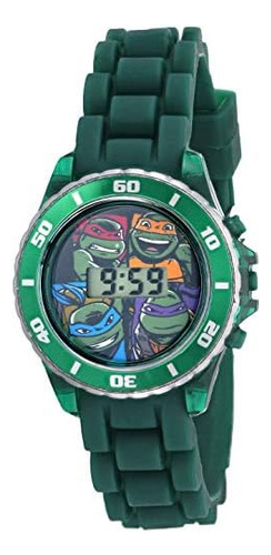 Reloj Pulsera Tortugas Ninjas Watch Lcd Quartz Niños Adultos