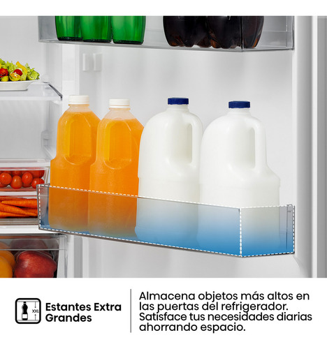 Hisense RT19N6ACX-Refrigerador Top mount,19 pies cúbicos,Control digital táctil,Total No Frost,Puerta reversible,75x79x169cm(AnchoxLargoxAlto),Gris