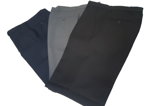 Calça Social Masculina 100% Poliéster Tamanhos 36 Ao 66