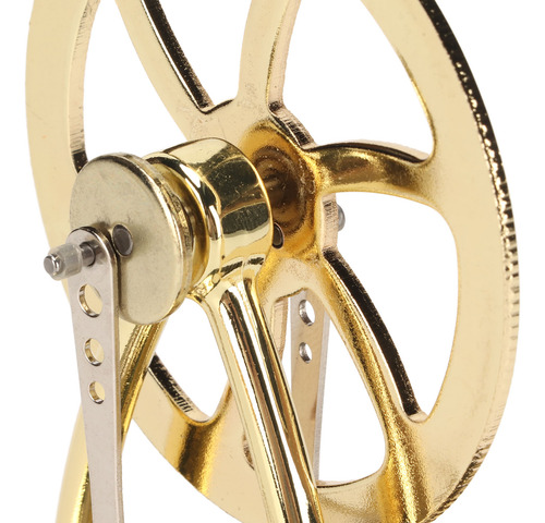 Modelo De Motor Stirling, Motor Gold, Simple, De Bajo Ruido,