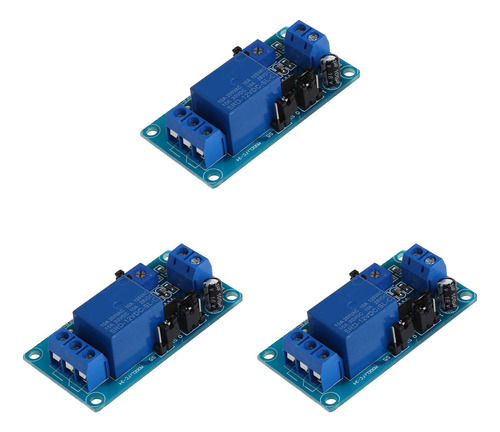 Tarjeta De Control De 3 Módulos De Relé De Retardo De Un Sol