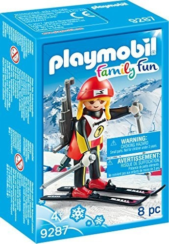Playmobil® Mujer Biathlete Figure Building Set