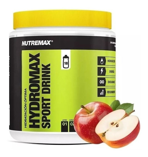 Nutremax Hydromax 600 Gr - Bebida Hidratante Isotónica