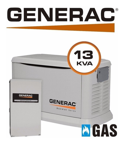 Grupo Electrogeno A Gas Generac 13 Kva