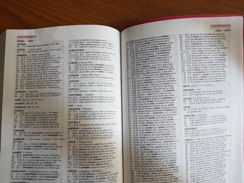 Biblia Letra Gigante Reina Valera 1960 Concordancia