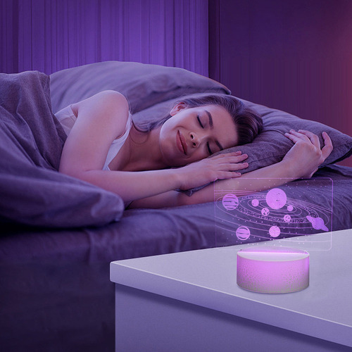 Luz Nocturna Acrílica Decorativa Para El Hogar, Led 3d Ill
