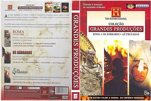 Imagem 1 de 4 de Dvd Documentário Coleção Grandes Produções - Raro (8dvds)