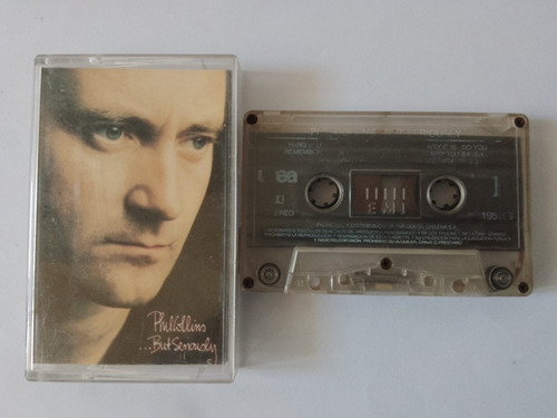 Phil Collins Cassette Original But Seriously Ver Descripción