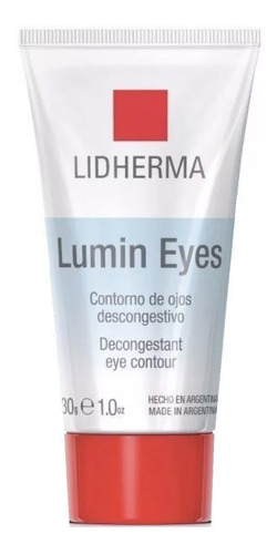 Lumin Eyes Emulsion 30g Descongestiva Bolsas Ojeras Lidherma
