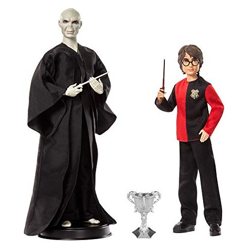 Mattel Harry Potter 2-pack Juego De Regalo: Voldemort De 12