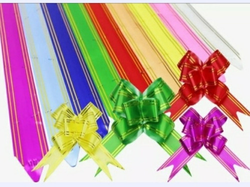 Saco Para Cesta Celofane Decorado 58x89 C/25uni + 25 Laços