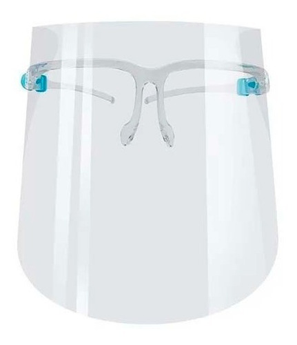 Bidameun Careta Protectora Con Lentes Caja 50 Piezas.
