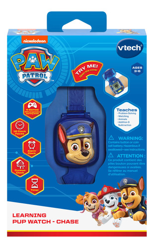 Reloj Interactivo De Paw Patrol Original Vtech Con Juegos