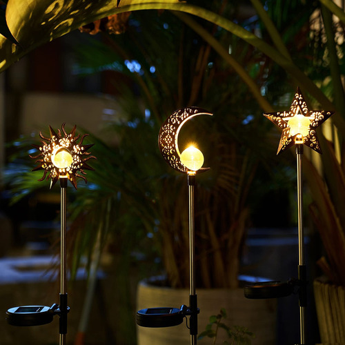 Luces Solares Decorativas Para Jardín, Impermeables, Led