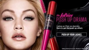 Máscara Falsies Push Up Drama Maybelline. Waterproof.