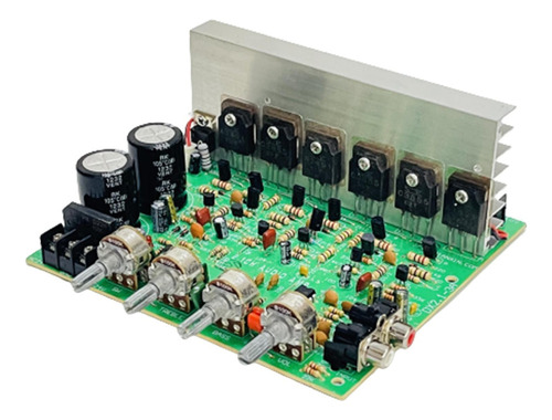 Ac12-24v High .1 Amplificador Board 3channel Subwoofer