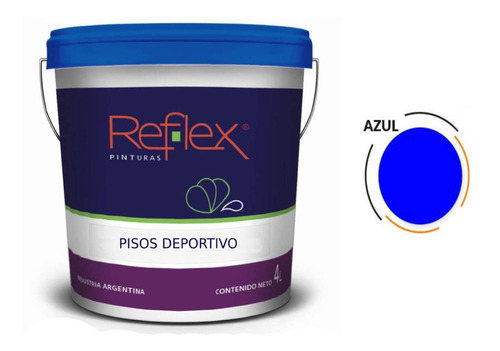 Pisos Deportivo Reflex Al Agua Colores X 1 Litro