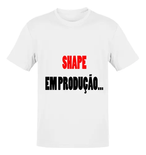 Camiseta Shape Em Produção Academia Gym Rat Malhar Masculina